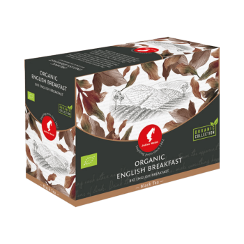 Preview: Julius Meinl Tee BIO English Breakfast Big Bag (1 Beutel für ca. 1 lt. Wasser), Schwarztee, 20 Teebeutel im Kuvert pro Packung